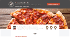 Desktop Screenshot of myqueenspizza.com
